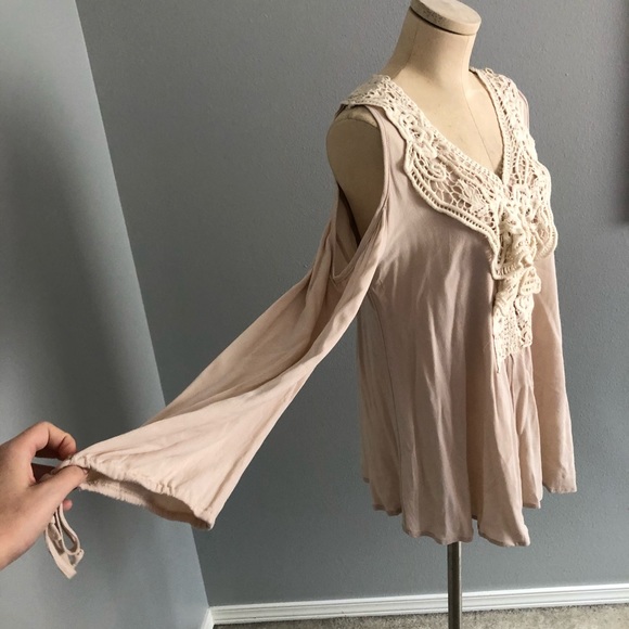 LUMIE NUDE BLOUSE - Picture 3 of 7